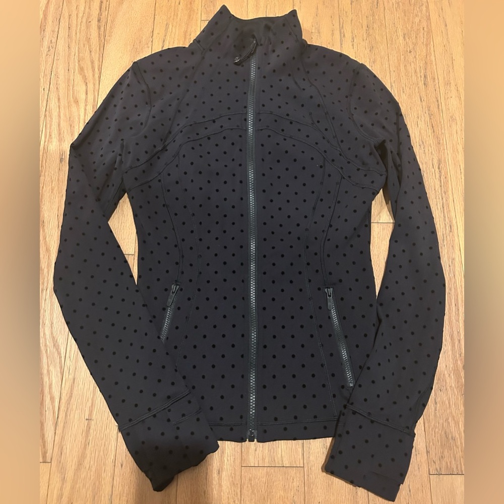 Lululemon Flock Polka Dot Define Jacket Size 6